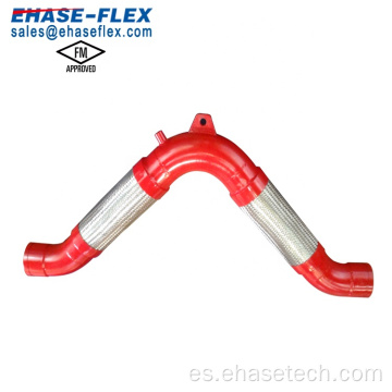 Sísmico Fire Loop V Flex para tubería